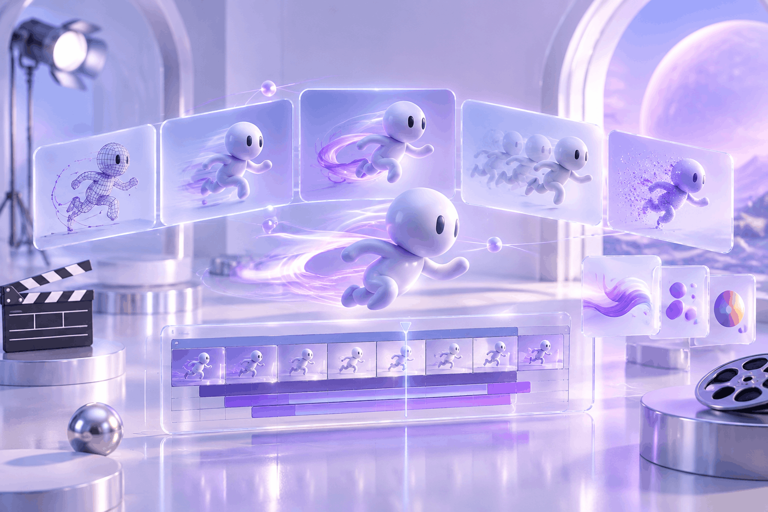 3D digital content creation studio